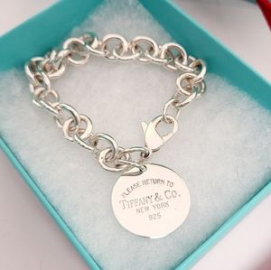 Authentic Tiffany round tag pls. Return to Tiffany bracelet